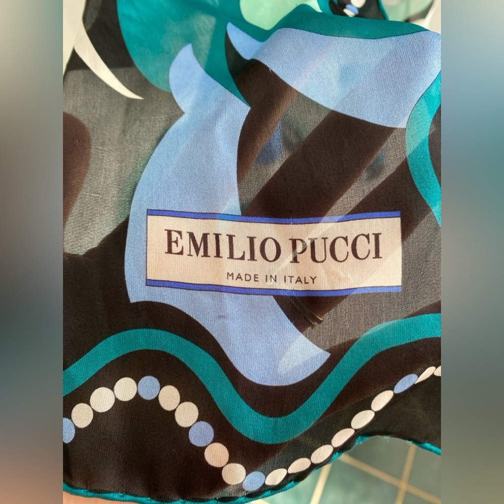 Emilio Pucci Silk Scarf